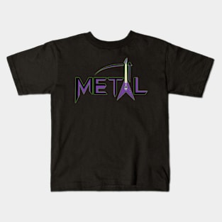 Joker Metal Guitar Kids T-Shirt